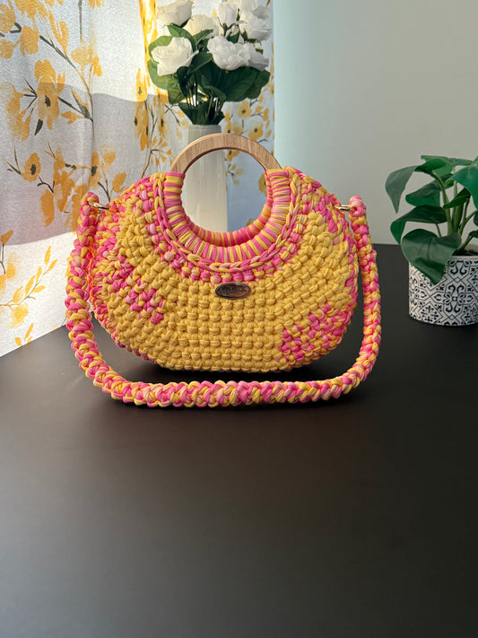 Half Moon Bag Crochet