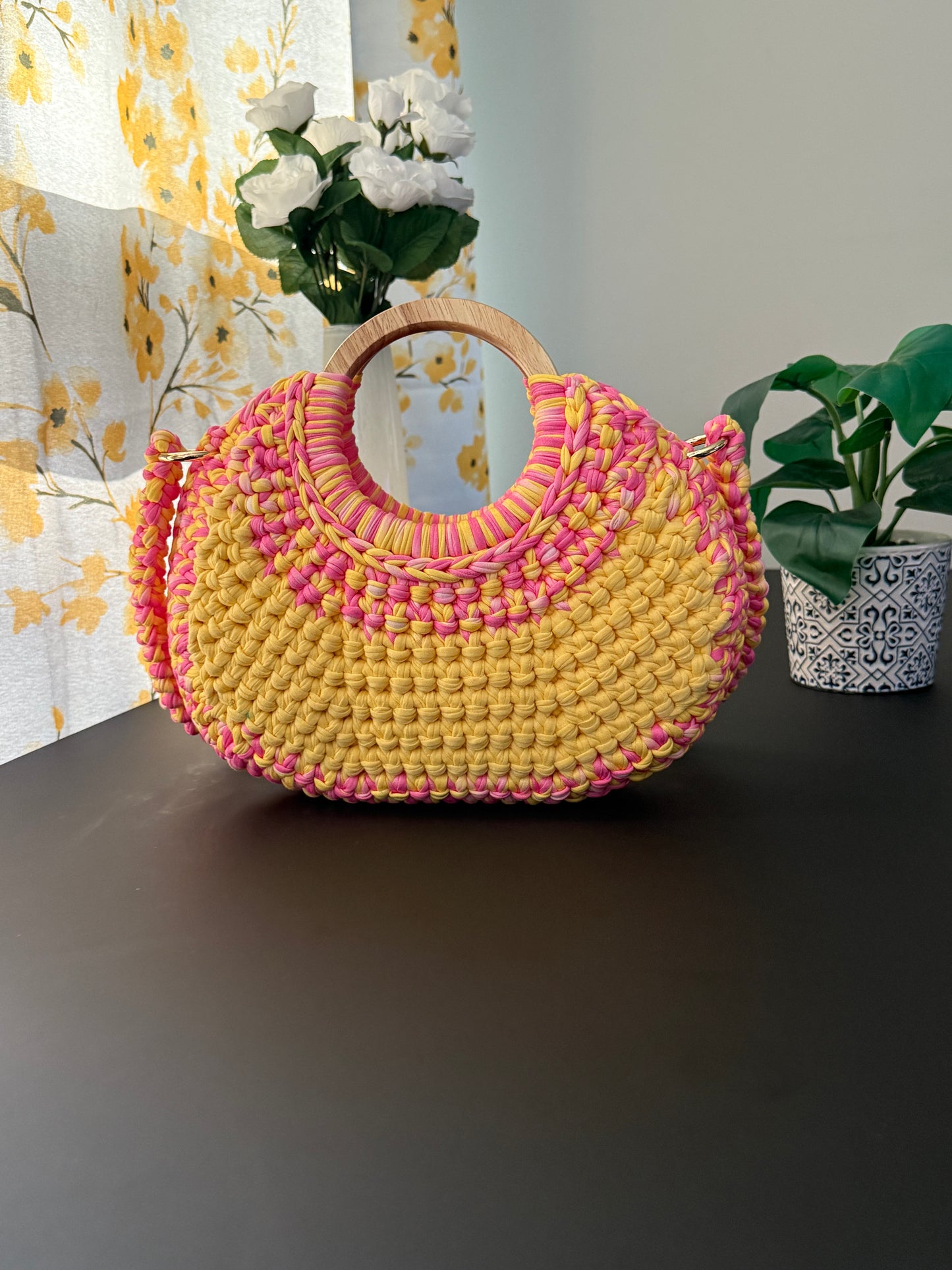 Half Moon Bag Crochet