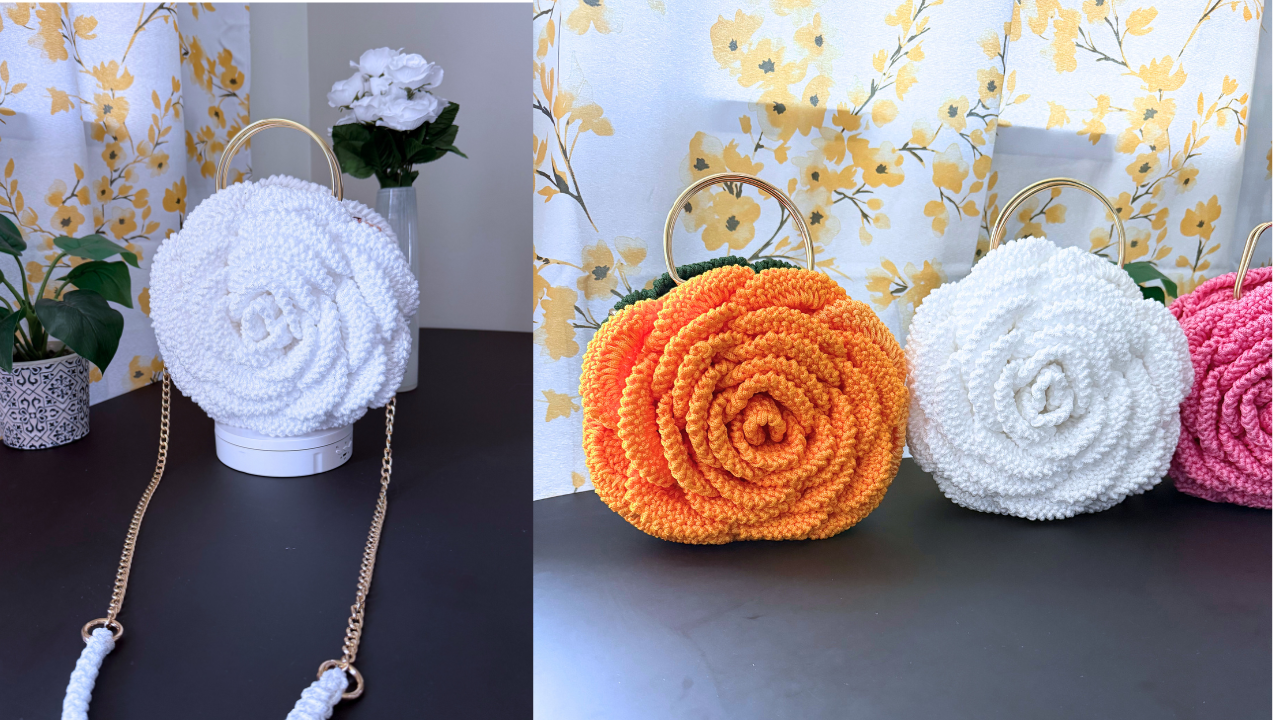 Rose Bag Crochet